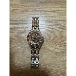 Vintage Anne Klein Silver Vintage Skeleton Watch